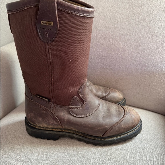 Browning Leather Gore-Tex Pull On Boots Men Size 8M main image 4